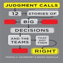 Judgment Calls by Thomas H. Davenport