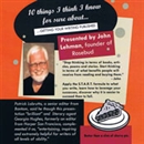 10 Things I Think I Know for Sure about...Getting Your Writing Published by John Lehman
