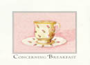Concerning Breakfast by Annie Cheney