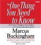 The One Thing You Need To Know