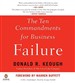The Ten Commandments for Business Failure