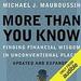 More Than You Know