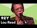 Lou Reed in Conversation with Anthony DeCurtis