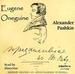 Eugene Oneguine